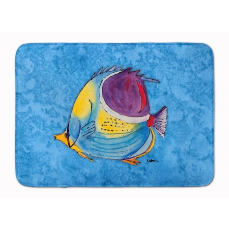 Carolines Treasures Tropical Fish Machine Washable Memory Foam Mat 8676RUG